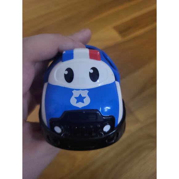 Oball Go Grippers Police Car Blue White Kids II Toy Vehicle Toddler Baby Grip - Picture 7 of 7